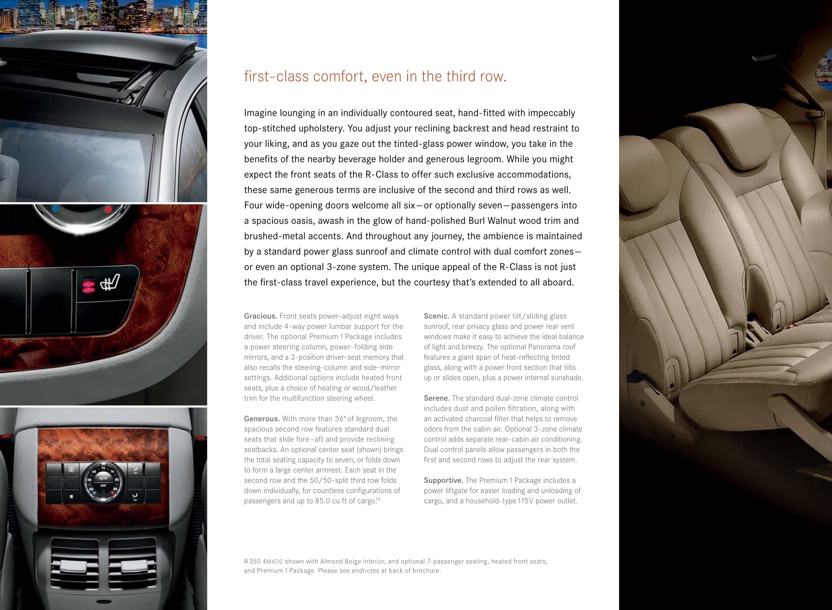 2012 Mercedes-Benz R-Class Brochure Page 9
